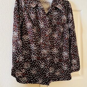 🍁🍃🍂70s vintage dagger collar BEST fall colors🍂🍃🍁